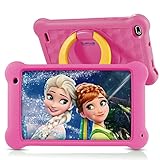 Kinder Tablet, 2GB RAM+ 32GB ROM Kids Tablet, Quad Core, Kindersicherung, 7 Zoll Augenschutz IPS FHD Display Kleinkind Android 11 Tablets mit Kindersicherer Hülle