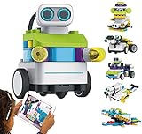 BOTZEES Ferngesteuerter Roboter Kinder Spielzeug Elektronisch APP Steuerung STEM Coding Roboter für Kinder ab 4+