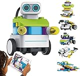 BOTZEES Ferngesteuerter Roboter Kinder Spielzeug Elektronisch APP Steuerung STEM Coding Roboter für Kinder ab 4+