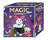 KOSMOS 680282 - Magic Zauberhut, Lerne einfach 35 Zaubertricks und Illusionen, Zauberkasten mit Zauberstab und vielen weiteren Utensilien, für Kinder ab 6 Jahre