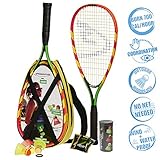 Speedminton 400065 S600 Set, Gr&uumln/Gelb/rosa, One Size