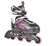 HUDORA Kinder Inliner Mia - Gr. 33 - 36, schwarz/pink - Inline-Skates - 28136