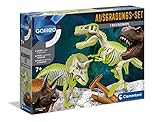 Galileo Discovery – Ausgrabungs-Set T-Rex & Triceratops, Spielzeug für Kinder ab 7 Jahren, Ausgraben von Dinosaurier-Fossilien mit Hammer & Meißel, ideal als Geschenk von Clementoni 69408