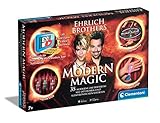 Clementoni 59050 Ehrlich Brothers Modern Magic, Zauberkasten für Kinder ab 7 Jahren, magisches Equipment für 35 moderne Zaubertricks, inkl. 3D Erklärvideos, ideal als Geschenk