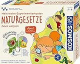 KOSMOS 602284 Mein erster Experimentierkasten Naturgesetze - ganz einfach, Spielerische Experimente für kleine Forscher, Experimentierkasten für Kinder ab 5 - 8 Jahre