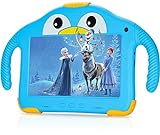 Kids Tablet, 7 Zoll Kinder Tablet WiFi Android 10.0, okulaku Kindertablets mit kindgerechte Hülle, HD-Display, Bluetooth, Kindersicherung, vorinstallierte Kindersoftware Doppelkamera Tablet für Kinder