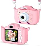 Kinder Kamera, 2.0”Display Digitalkamera Kinder ，Geschenke für 3 4 5 6 8 7 9 10 11 12Jahre Jungen und mädchen, 1080P HD Anti-Drop Fotoapparat Kinder für Geburtstagsgeschenk Weihnachten Spielzeug