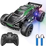 Kizplays Ferngesteuertes Auto, 1:22 RC Car für Kinder mit 360°RC Stunt Auto Rennauto, 2.4GHz Fernsteuerung Off Road Spielzeugauto, Geschenk für Jungen Mädchen