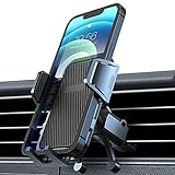 Amazon Brand - Eono Handyhalterung Auto Lüftung, 360° drehbare Auto-Handyhalterung, Universal KFZ Autohalterung Handy Kompatibel mit iPhone 13/12 Samsung Huawei Xiaomi LG