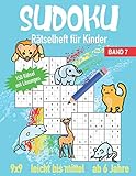 Sudoku Rätselheft für Kinder ab 6 Jahre Leicht bis Mittel: Band 7 | 150 Rätsel mit Lösungen im 9x9