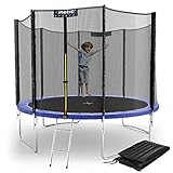 Kinetic Sports Gartentrampolin TPLS06 (Ø 183 cm, blau)