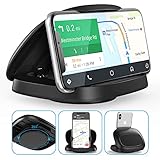 Handyhalterung Auto,360° Drehbar Handy Halterung Auto,Armaturenbrett Auto Handyhalterung Mit Klebesockel,KFZ Handyhalter Auto für iPhone 12 Pro Max/12/XS/XR/8,Samsung Galaxy S20/S10,Huawei,Smartphone