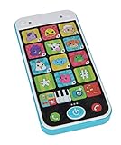Simba 104010002 - ABC Smartphone für Kinder, Spielzeughandy mit Licht, Sound, verschiedenen Melodien und Tiergeräuschen, für Kinder ab 12 Monaten