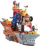 Fisher-Price Imaginext DHH61 - Pirates Haimaul-Piratenschiff, Spielzeug ab 3 Jahren
