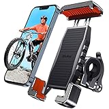 Handyhalterung Fahrrad, Blukar 2022 Universal Handyhalter Motorrad - 360 Drehung Outdoor Fahrrad Halter Lenker Handy Halterung für 4,7-6,8' Smartphone, wie iPhone 14/13/12 Pro/11, Galaxy, Huawei usw.