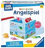 Ravensburger ministeps 4174 Mein erstes Angelspiel, Erstes Geschicklichkeitsspiel mit weicher Stoff-Angel, Spielzeug ab 2 Jahre
