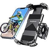 Handyhalterung Fahrrad, Autkors Handyhalter Motorrad-Universal 360° Drehbare Lenker Handy Halterung für iPhone 14, 14 Plus, 14 Pro, 14 Pro Max, 13 Pro, 12 Pro Max, Galaxy S22, S21+ 4,7-7,0' Smartphone