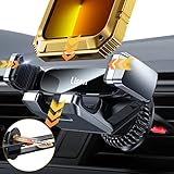 Handyhalterung Auto Lüftung, LISEN [Einhandbedienung] Auto Handyhalterung Schwerkraft [Starkes Hakenclip] kfz Handy Halterung Auto Kompatibel mit iPhone 13 Pro Max Samsung S22+ Huawei Xiaomi usw
