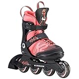 K2 Inline Skates MARLEE PRO Für Mädchen Mit K2 Softboot, Black - Pink, 30D0222
