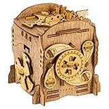 iDventure Cluebox - Captain's Nemo Nautilus - Escape Room Spiel - kniffeliges 3D Holzpuzzel Rätsel - einzigartige Knobelspiele - Escape Box Spiele Für Erwachsene und Rätselbox für Kinder