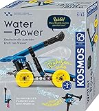 KOSMOS Water Power, Entdecke die Antriebskraft von Wasser, Bausatz für Raketen-Auto, Wasserpistole, Rasensprenger, Boot, Experimentierkasten für Kinder ab 8-12 Jahre, Spielzeug für drinnen und draußen