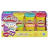 PlayDoh A5417EU9 A5417EU8 Glitzerknete für fantasievolles und kreatives Spielen, Multicolor