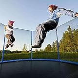 Trampolin-Sicherheitszaun, Trampolin-Schutznetz, Sicher Und VerschleißFest, Geeignet FüR Die Meisten Trampoline Mit KreisföRmigem Rahmen,B