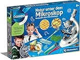 Galileo Lab – Natur unter dem Mikroskop, Biologie-Labor für kleine Forscher, Mikrobiologie für Schulkinder, ideal als Geschenk, Spielzeug für Kinder ab 9 Jahren von Clementoni 69804