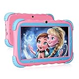 Kinder Tablet, 7 Zoll IPS Display Kids Tablet, 2GB RAM+ 16GB ROM, Quad Core, Kindersicherung, WiFi Kamera Bluetooth & Kids-Proof Case Android 11 Kleinkind Tablet