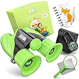 Kids Supply Fernglas für Kinder 8x21 mit Lupe & Kompass & Tasche − Kinderfernglas im Entdecker Set − Fernrohr für Kinder − Kinder Fernglas ab 4 Jahre