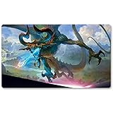 Nicol Bolas, The Ravager - Brettspiel MTG Spielmatte Tischmatte Spielmatte Spielmatte Größe 60x35cm Locking Edge Mousepad Spielmatte für Yugioh Pokemon Magic The Gathering