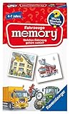 Ravensburger 20647 - Fahrzeuge memory Wieso? Weshalb? Warum? der Spieleklassiker für 2-8 Spieler, Kinderspiel für alle Fahrzeug-Fans ab 4 bis 7 Jahren