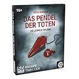 Game Factory 646256 50 Clues-Das Pendel der Toten, Escape-Thriller zum Mitspielen und Rätseln, Exitgame, Rätselspiel Krimispiel, Leopold Trilogie, Teil 1