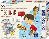 KOSMOS 602291 Mein erster Experimentierkasten Technik - ganz einfach, Spielerische Experimente für kleine Forscher, Experimentierkasten für Kinder ab 5 - 8 Jahre