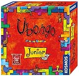 KOSMOS 697396 - Ubongo Junior, rasantes Kinderspiel ab 5 Jahren, Knobelspaß und Legespiel, für 1 - 4 Spieler