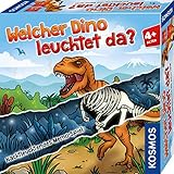 Kosmos 680701 Welcher Dino leuchtet da? Memo-Spiel, leuchtet im Dunkeln, Kinder-Spiel ab 4 Jahre für 2-4 Spieler, Geburtstagsgeschenk, lustiges Gesellschaftsspiel nicht nur für Dinosaurier-Fans