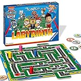 Ravensburger Kinderspiel 20799 - Paw Patrol Labyrinth - das bekannte Brettspiel von Ravensburger als Junior Version für Kinder ab 4 Jahren