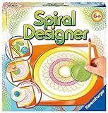 Ravensburger 29774 Spiral-Designer, Zeichnen lernen für Kinder ab 6 Jahren, Kreatives Zeichen-Set für farbenfrohe Spiralbilder und Mandalas