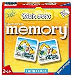 Ravensburger 21437 - Mein erstes memory Fahrzeuge, der Spieleklassiker für die Kleinen, Kinderspiel für alle Fahrzeug-Fans ab 2 Jahren