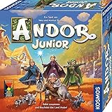 Kosmos 698959 Andor Junior, Haltet zusammen und beschützt das Land Andor, kooperatives Kinderspiel ab 7 Jahren für die ganze Familie, Fantasy-Abenteuer