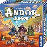 Kosmos 698959 Andor Junior, Haltet zusammen und beschützt das Land Andor, kooperatives Kinderspiel ab 7 Jahren für die ganze Familie, Fantasy-Abenteuer