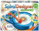 Ravensburger Spiral-Designer-Maschine, Zeichnen lernen für Kinder ab 6 Jahren, Kreatives Zeichen-Set für elektronisches oder manuelles Zeichnen