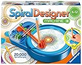 Ravensburger Spiral-Designer-Maschine, Zeichnen lernen für Kinder ab 6 Jahren, Kreatives Zeichen-Set für elektronisches oder manuelles Zeichnen