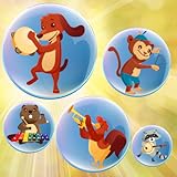 Musik Blasen für Kinder : Musikinstrumente und Klänge ! Lernspiel für Kleinkinder